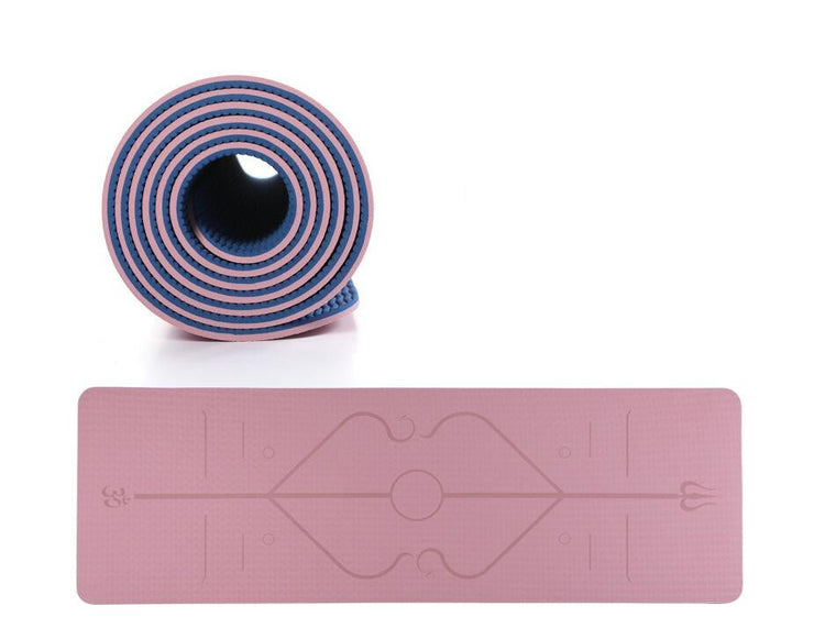 Premium Eco-Friendly TPE Yoga Mat for Exercise
